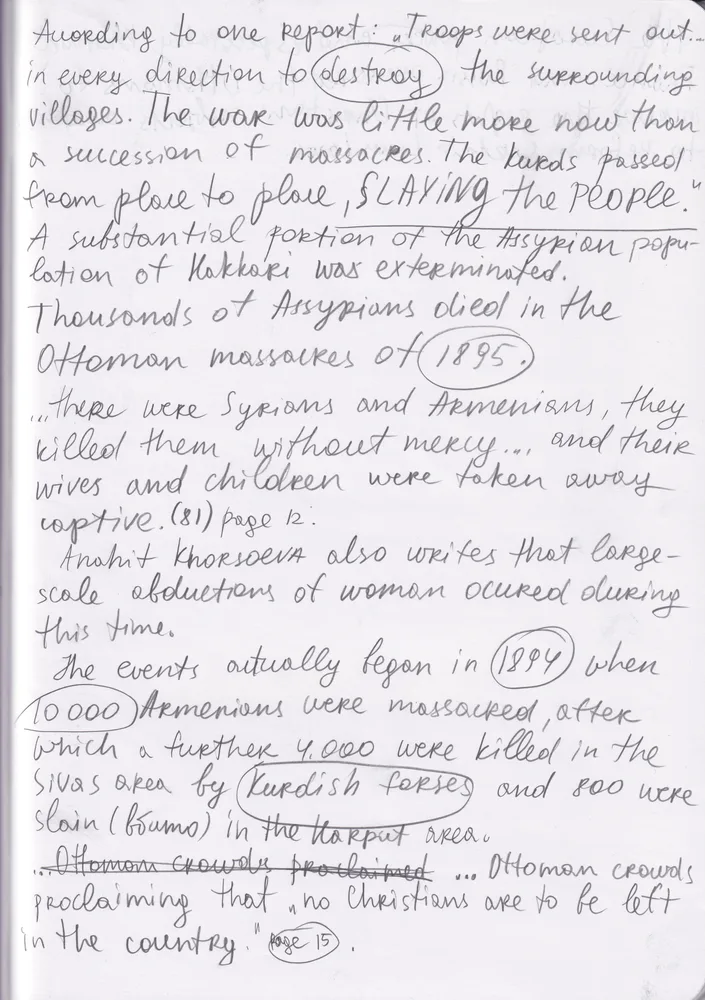 Notes from Hanibal Travis, "Assyrian genocide across history" (article) * Нотатки зі статті Ганібал Тревіс, «Геноцид ассирійців упродовж історії» (стаття) secret-keepers 14