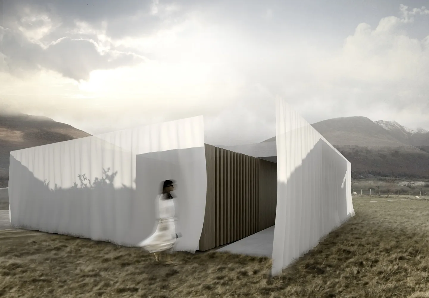 © TU Wien - Abteilung für Hochbau und Entwerfen Living Inspired_Rendering_Solar Decathlon Team Austria