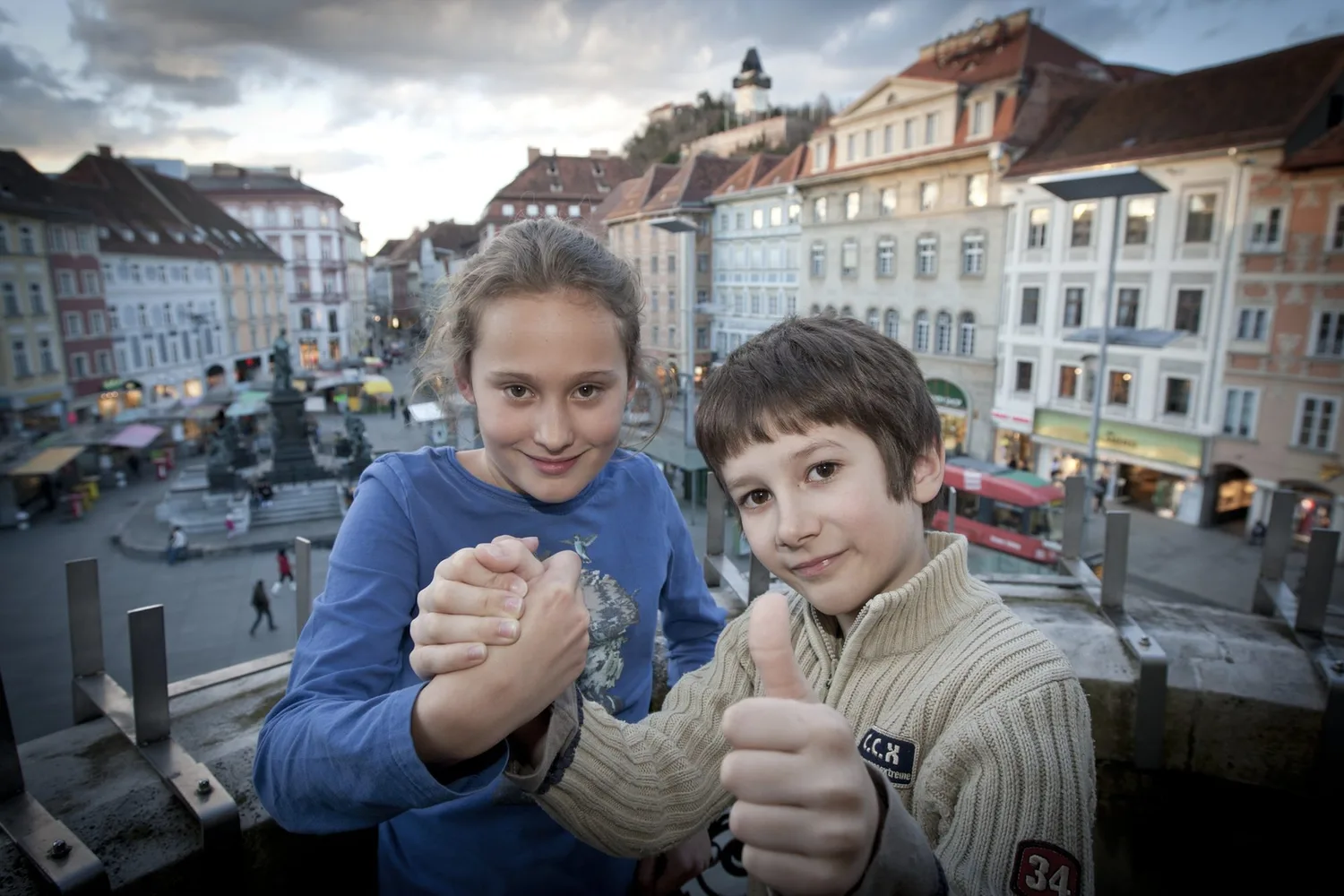 © Kinderbüro Graz Kinderbürgermeisterin und Kinderbürgermeister 2013