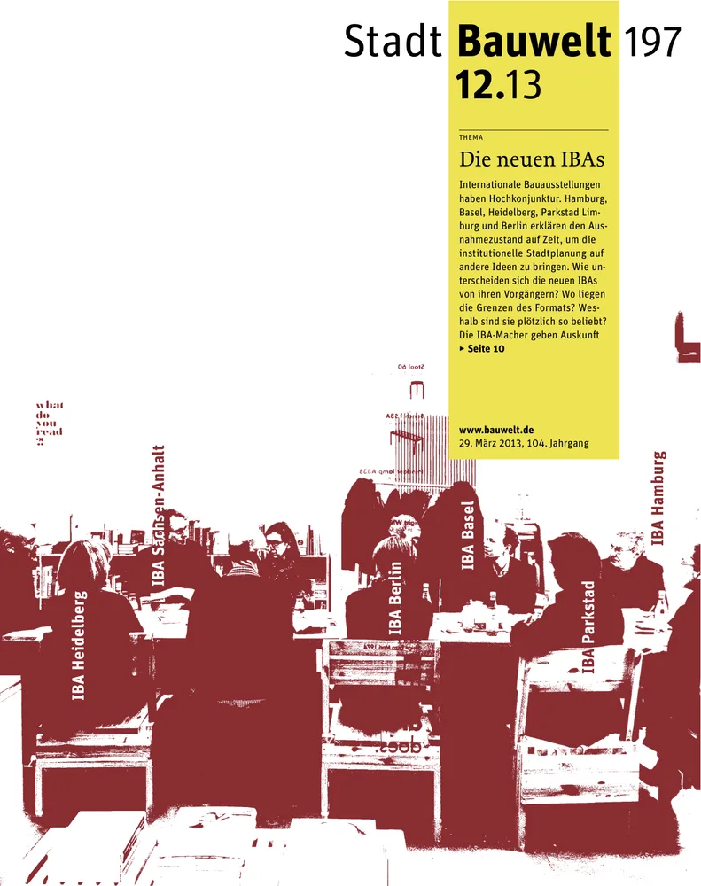 Stadt Bauwelt 197 cover