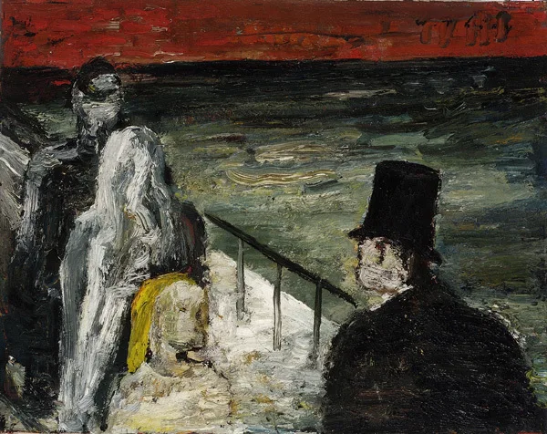 Wilhelm Thöny _ Auf der Brücke, 1925/26