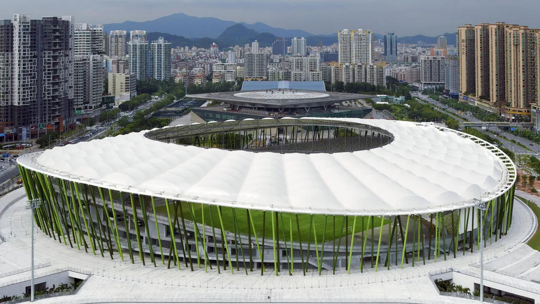 Bao‘An Stadium in Shenzhen, China, Architekten Gerkan, Marg und Partner mit South China University of Technology