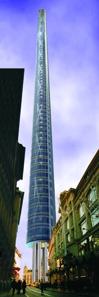 tower graz hauptplatz monsanto