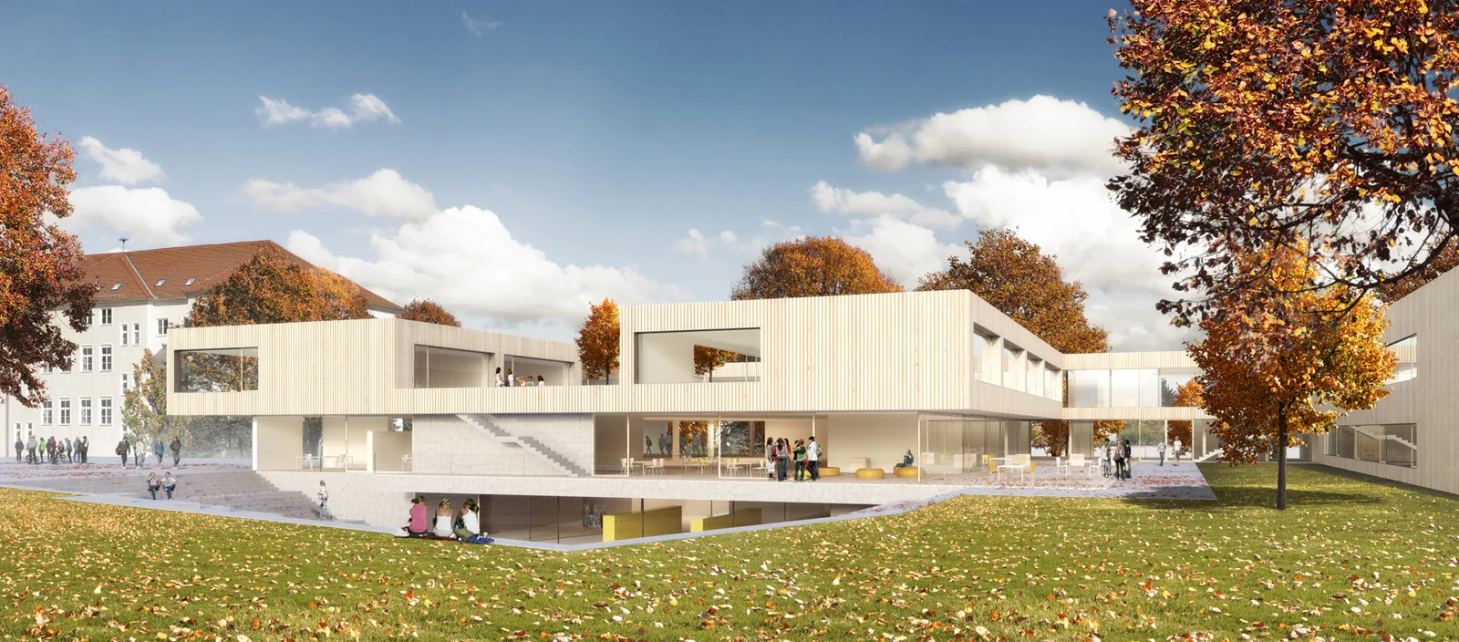 © Arch. DI Hans Mesnaritsch Bildungscampus Graz-Algersdorf_Mesnaritsch_Schaubild