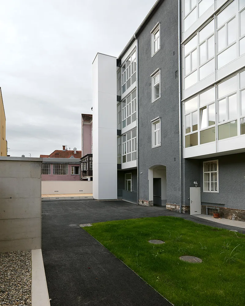 © paul ott photografiert Das renovierte Kammergebäude der ZiviltechnikerInnen in Graz, Schönaugasse 7