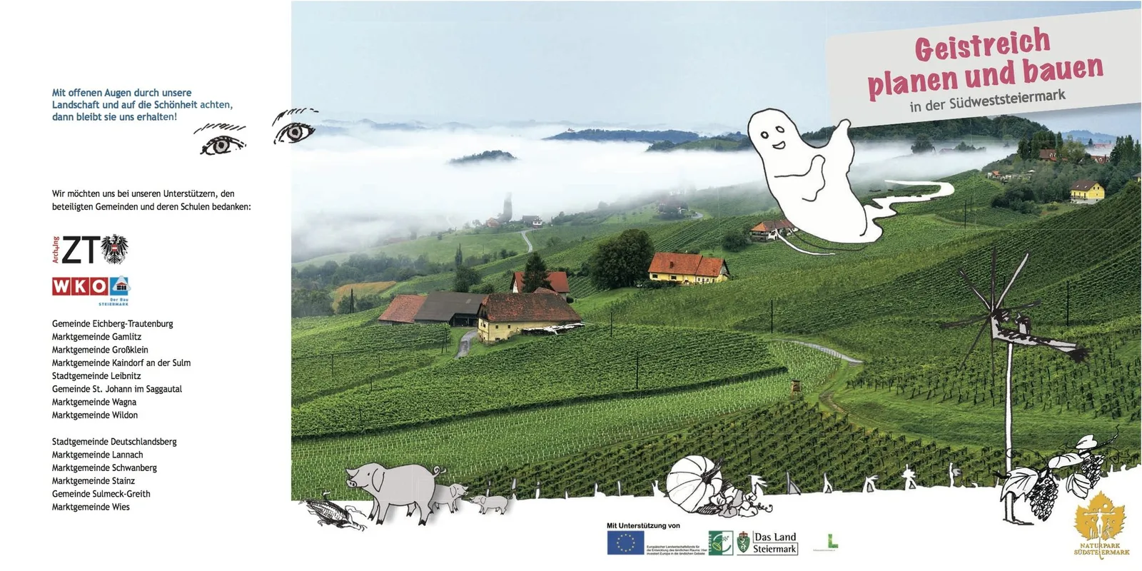 © Raum macht Schule Steiermark stickerheft cover