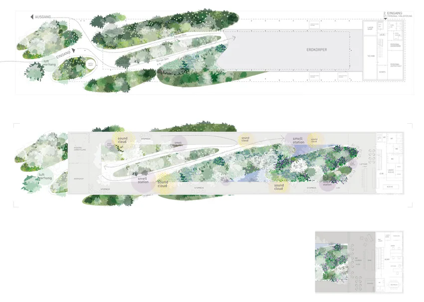 breathe.austria: Austrian Pavilion EXPO Milan 2015, Grundriss