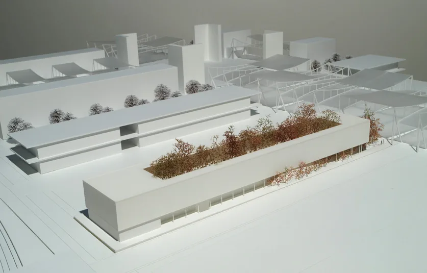 breathe.austria: Austrian Pavilion EXPO Milan 2015, Modell