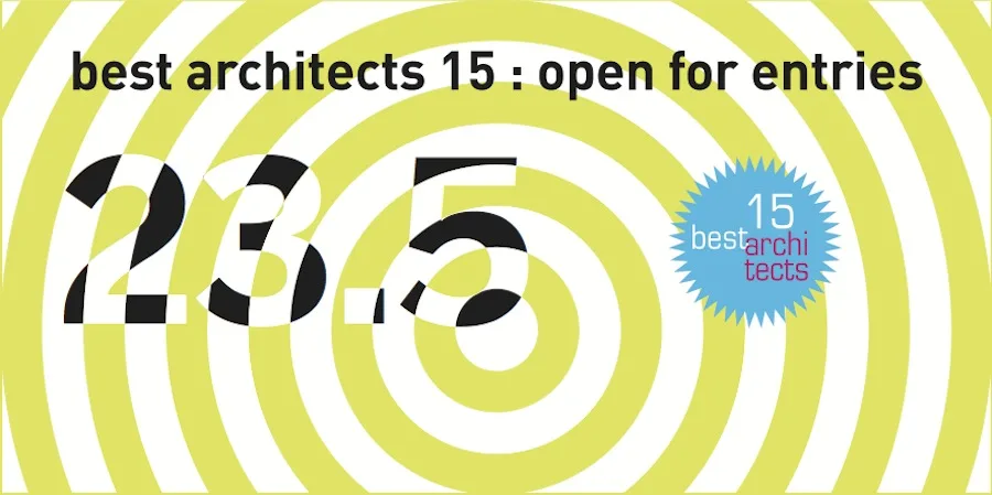 best architects 15 Award