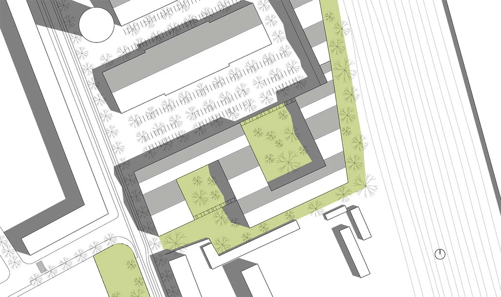 Smart City Graz – Waagner-Biro, Baufeld Süd, Lageplan