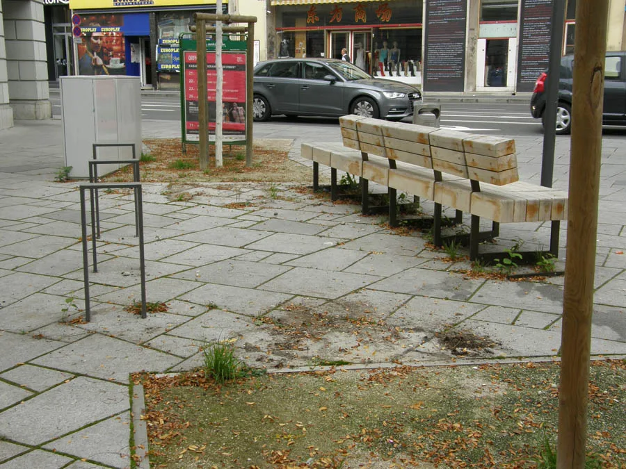 Stadtmöblierung Vorbeckgasse