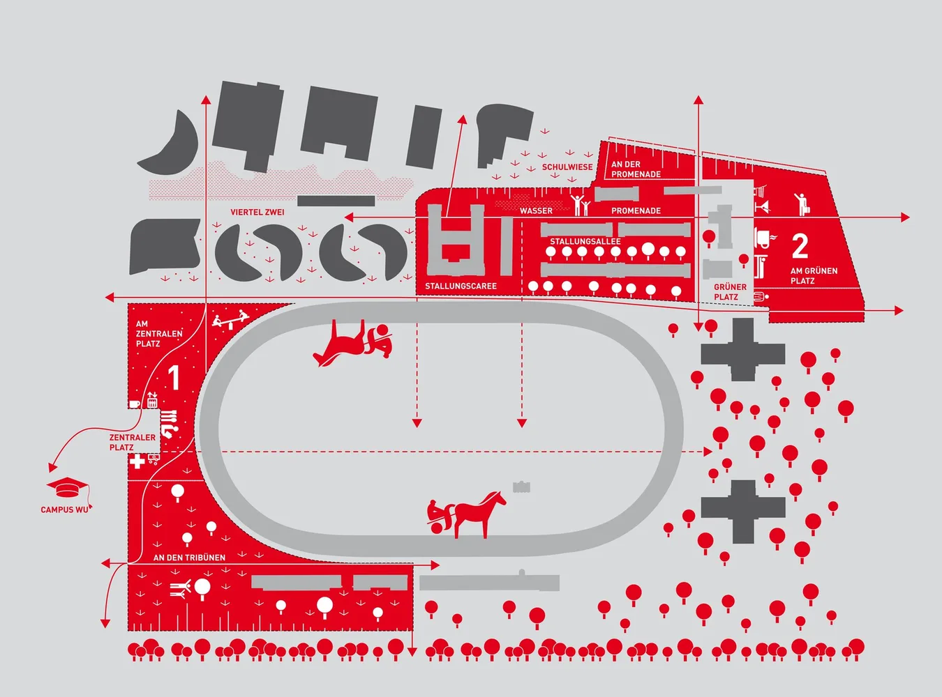 © IC Projektentwicklung VIERTEL ZWEI Plus _Masterplan