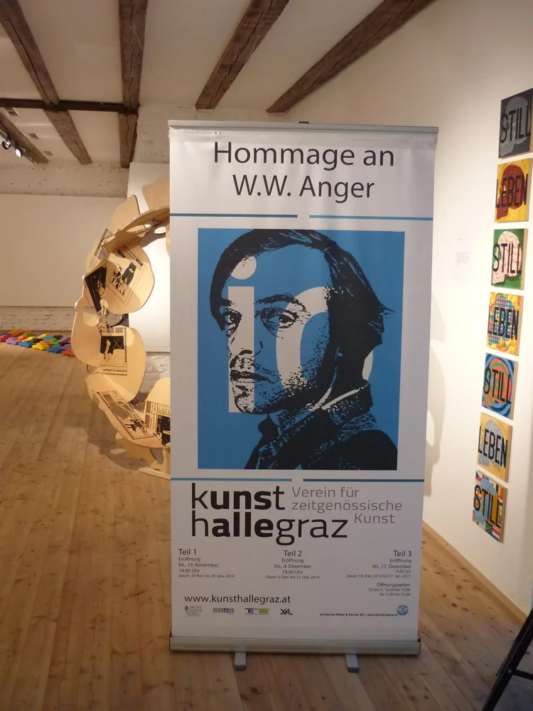 Hommage an W. W. Anger in der Kunsthalle Graz