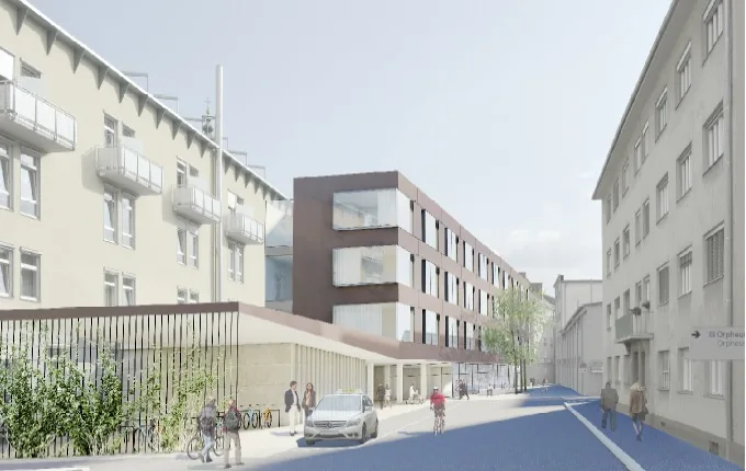 Krankenhaus der Barmherzigen Brüder Graz _ 3. Platz