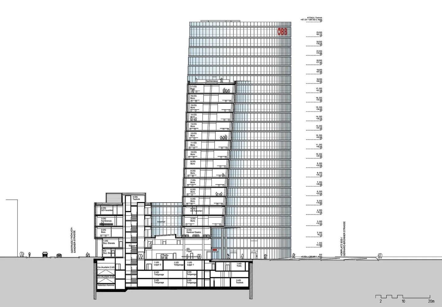 © Zechner & Zechner ZT GmbH ÖBB-Zentrale Wien
