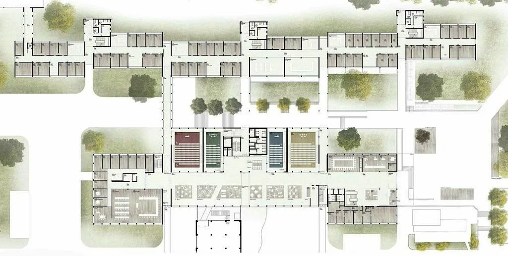 Alpen Adria Uni Klagenfurt _ Grundriss