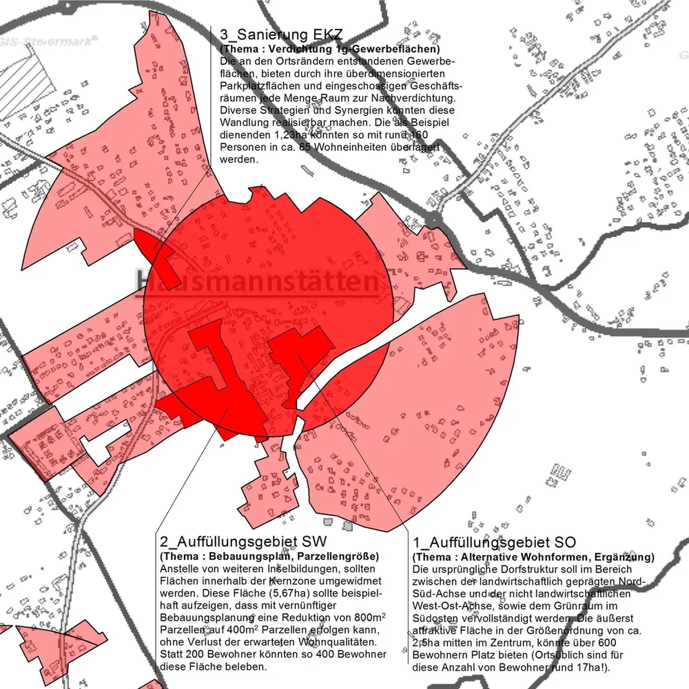 Schiedlungsschwerpunkt Hausmannstätten