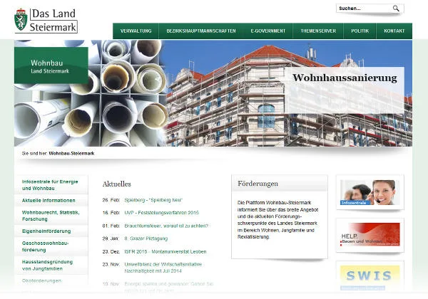 wohnbau land steiermark