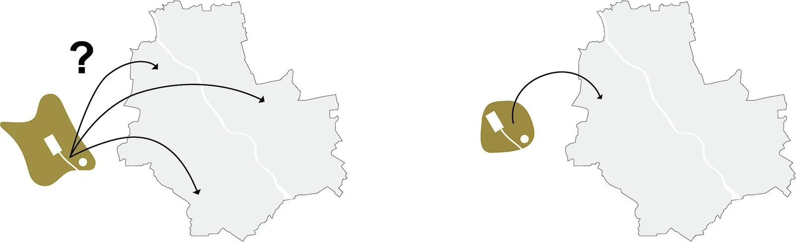Diagramm Wald in Warschau