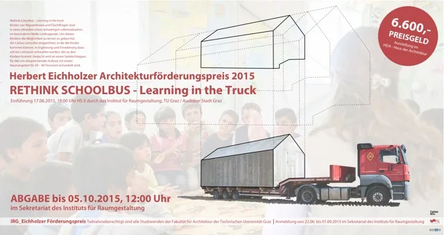 Herbert Eichholzer Architekturförderungspreis 2015