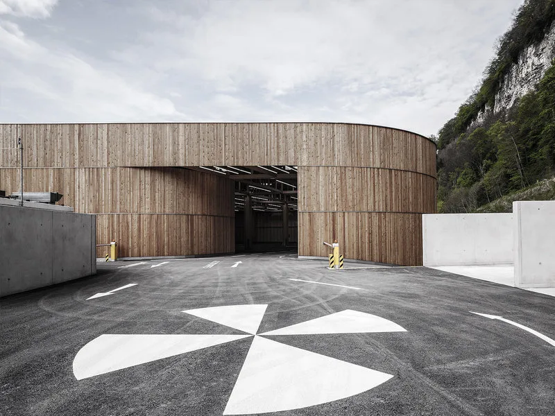 Marte.Marte Architekten, Altstoffsammelzentrum Feldkirch