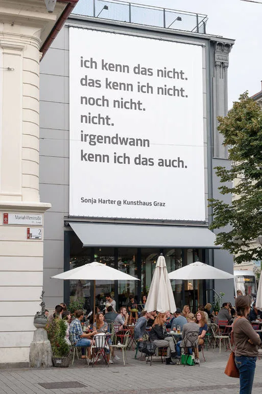Kunsthaus Graz: Reihe Offenes Haus – Sonja Harter