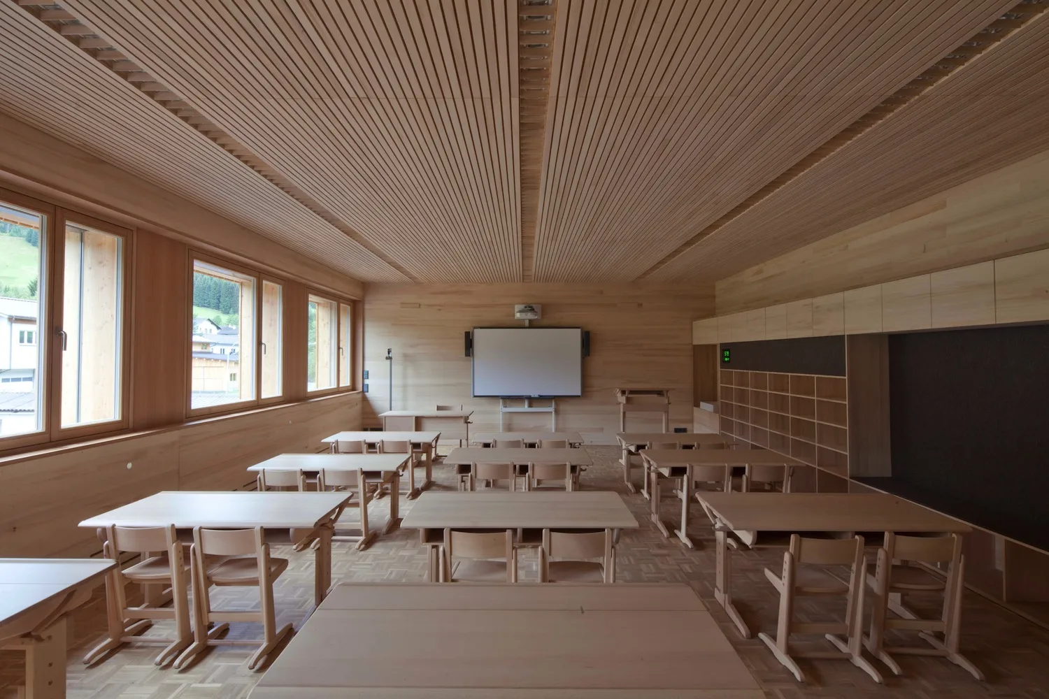 © dermaurer Holzbaupreis Kärnten Holzklassen Gnesau