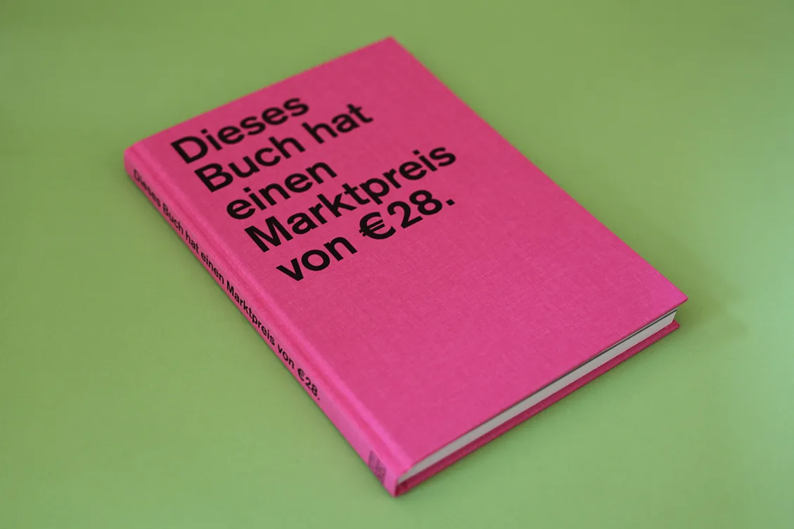 dieses buch hat einen Marktpreis von €28
