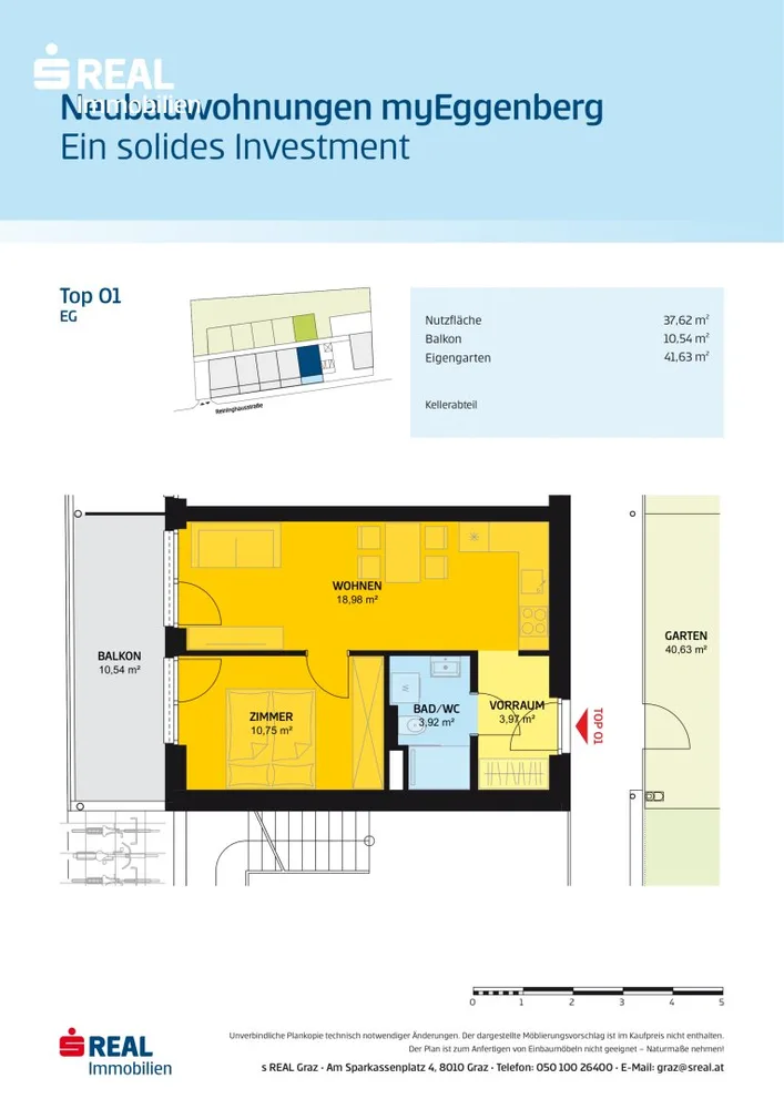 37m2 Grundrissbeispiel_S Real