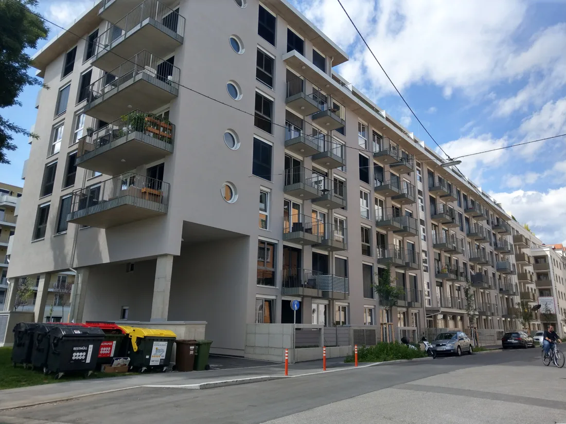 Rankencity Graz realisierter Bauteil Rankengasse