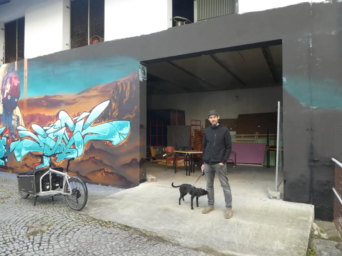 Max Gansberger mit Hund Lula 2023