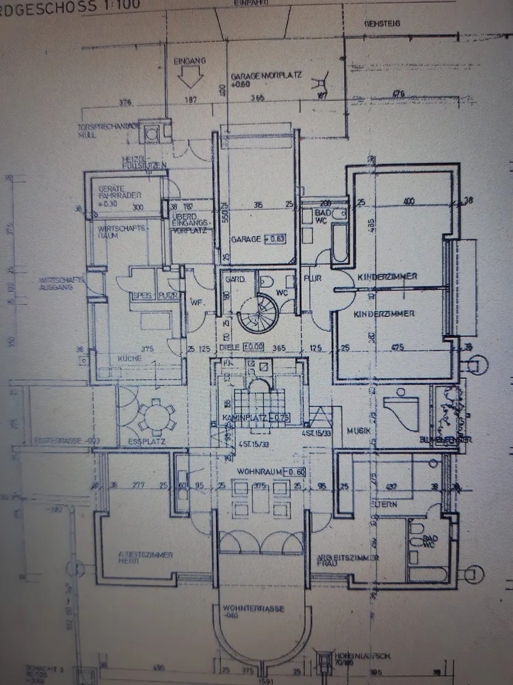 Grundriss Haus Pischl, Hermann Pichler