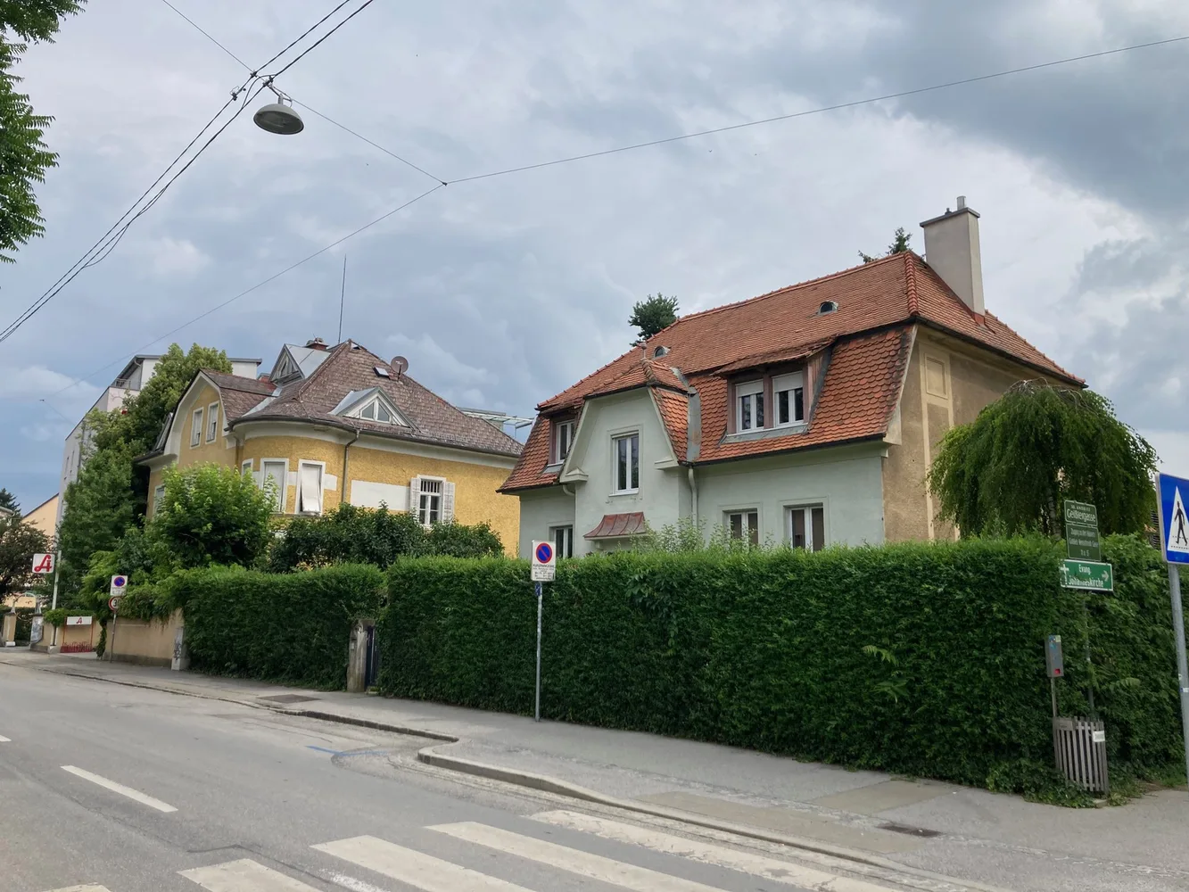 © DI Richard Hummelbrunner Reste historischer Villenbebauung, Andritzer Reichsstrasse