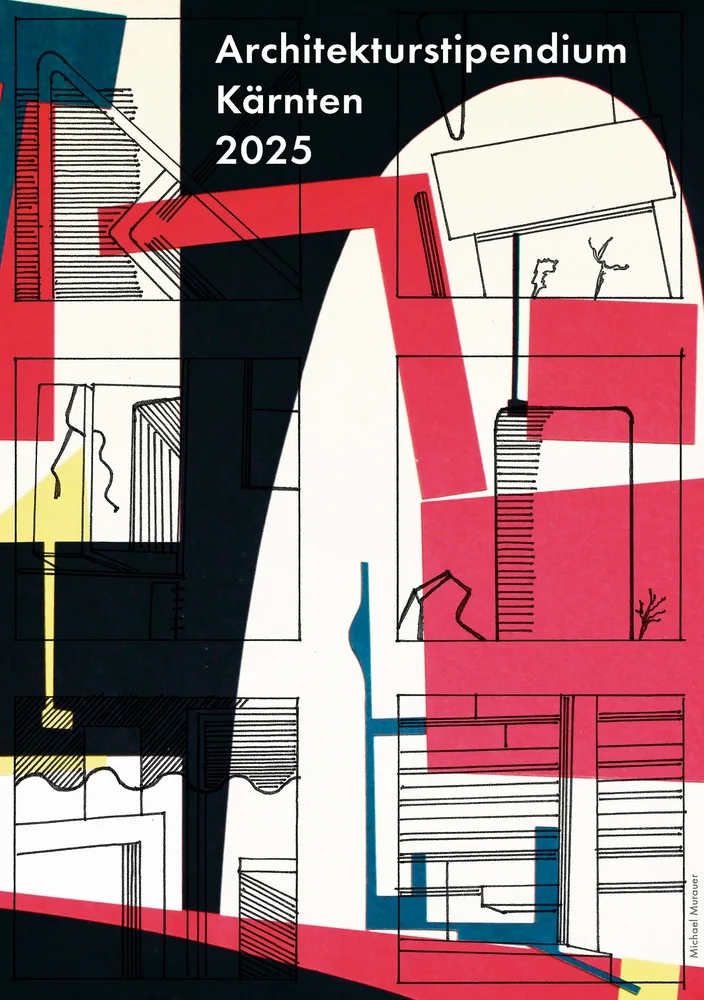 Plakat Architekturstipendium Kärnten 2025 c_Michael Murauer