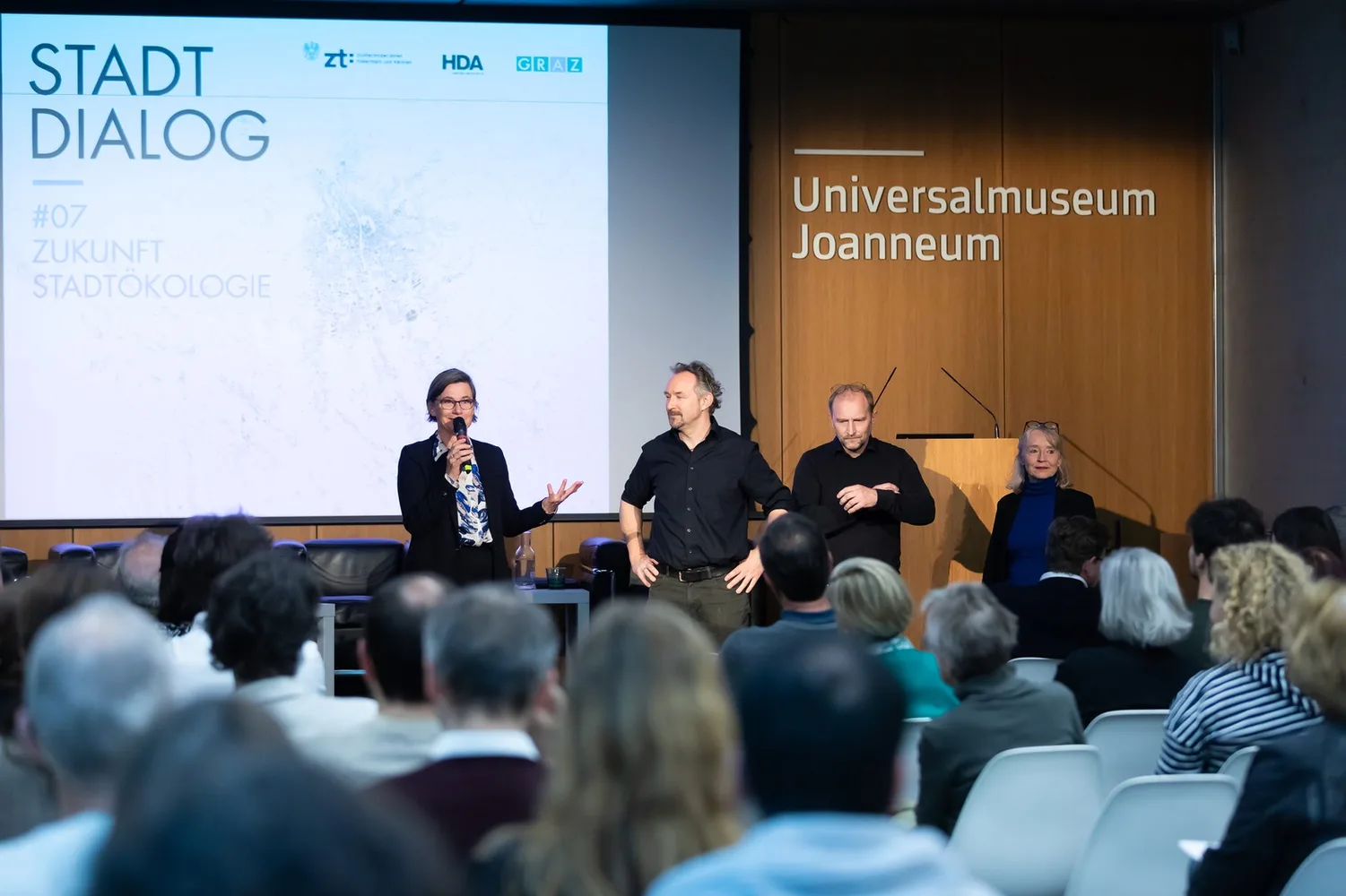 © The Schubidu Quartet Begrüßung StadtDialog #7 in Graz, 4.4.2024