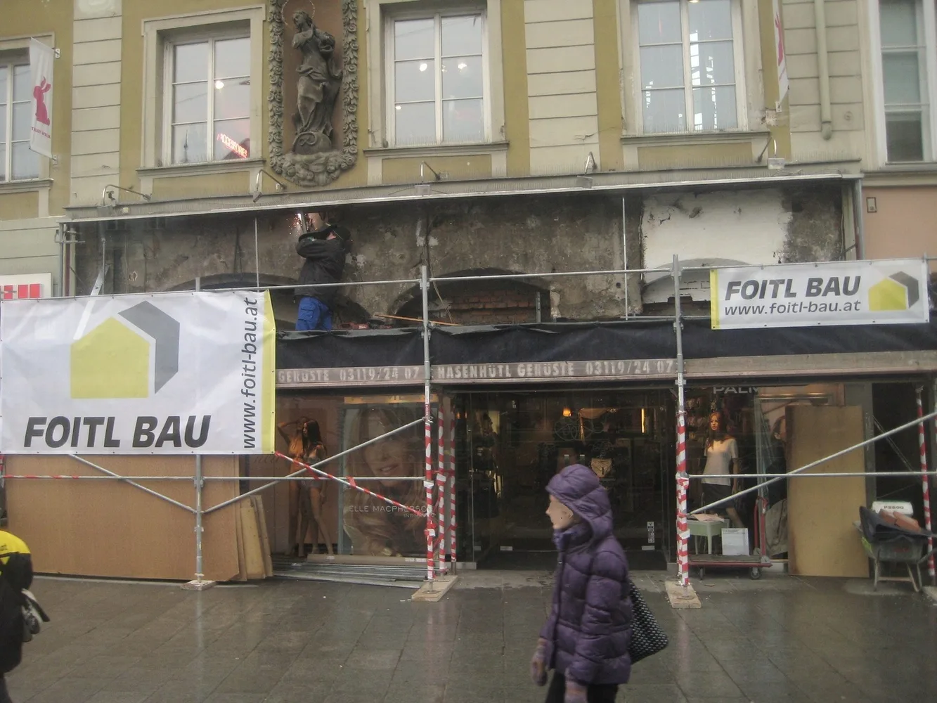 © Peter Laukhardt Bild 5 Hauptplatz 15, freigelegte Bögen