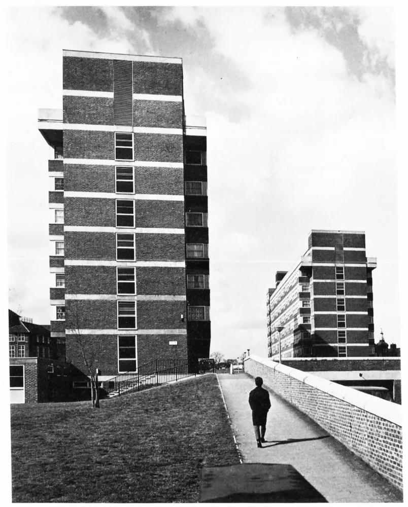 McMorran und Whitby Wohnsiedlung in Islington, London, Foto John Gay