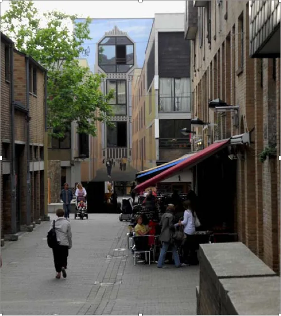 Place Rabelais, Louvain-la-Neuve/Belgien, ab 1970, Foto: Jean-Marc Collier