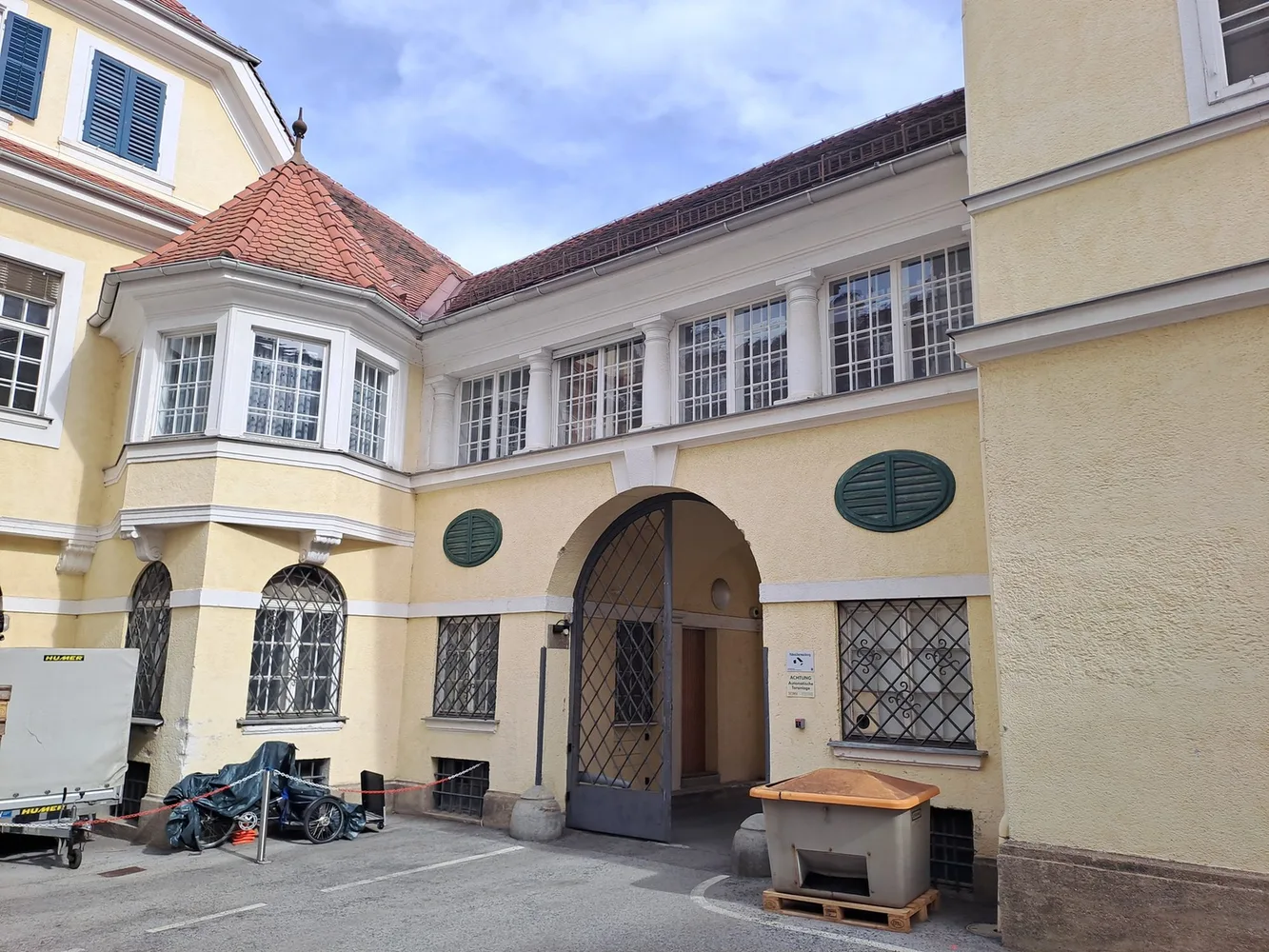 © Peter Laukhardt Bild 9 Hofgasse 13, ehem. Landesdruckerei, Arkade
