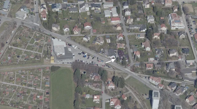 Luftbild der Umgebung des Bauprojekts ©: Stadt Graz – Stadtplanungsamt