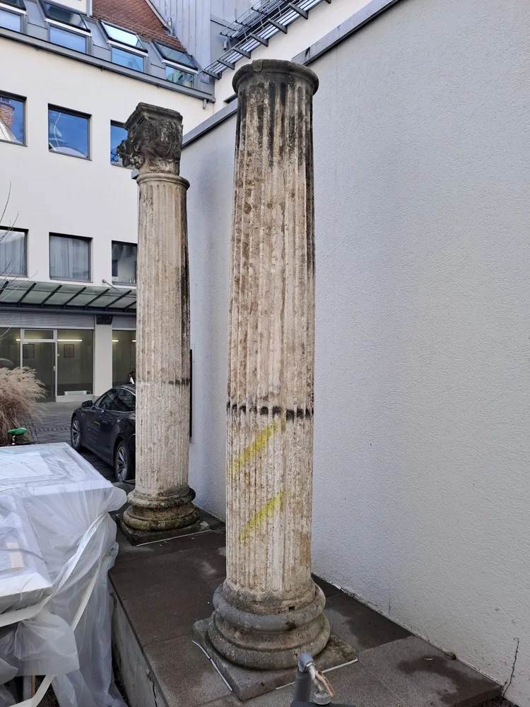 Bild 11 Bürgergasse 5, Arkadensäulen