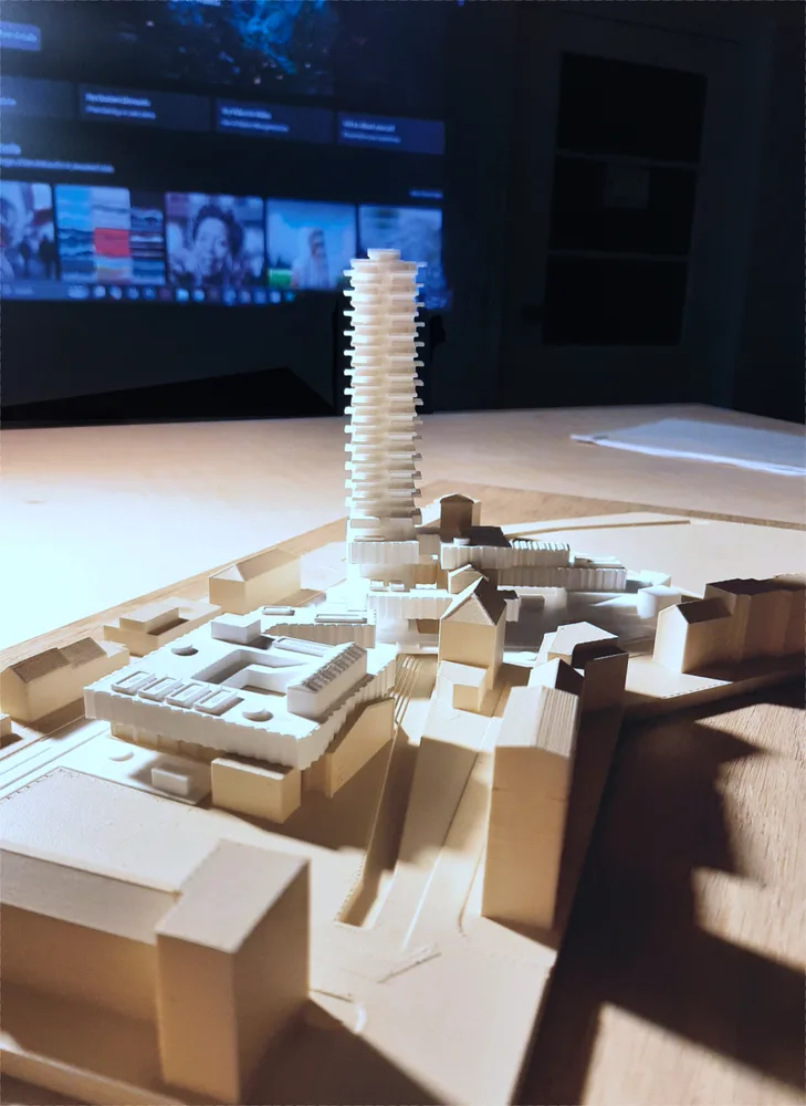 Modellansicht EWI-Tower Graz, 2024 © EWInnovation.at
