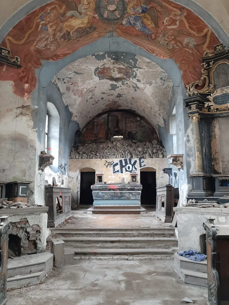 Innenraum der Kalvarienbergkirche