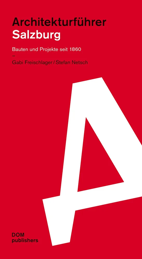 Buchcover, schwarzer und weißer Text auf rotem Hintergrund