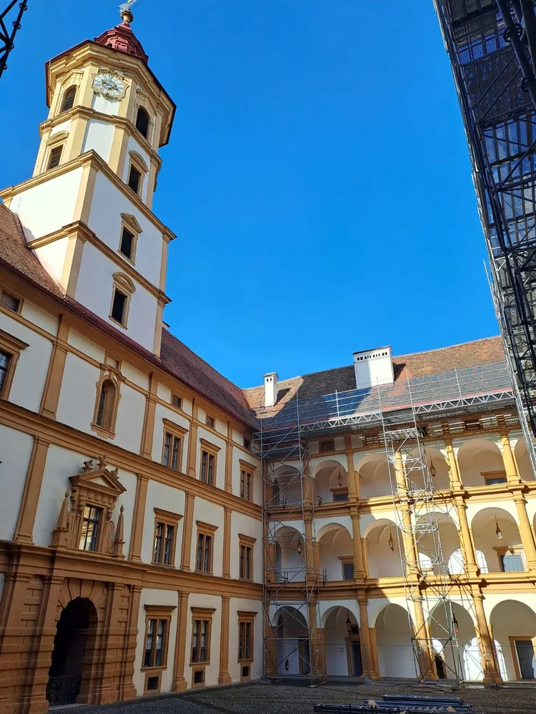 © Peter Laukhardt Graz, Arkadenhof Schloss Eggenberg, ©Peter Laukhardt