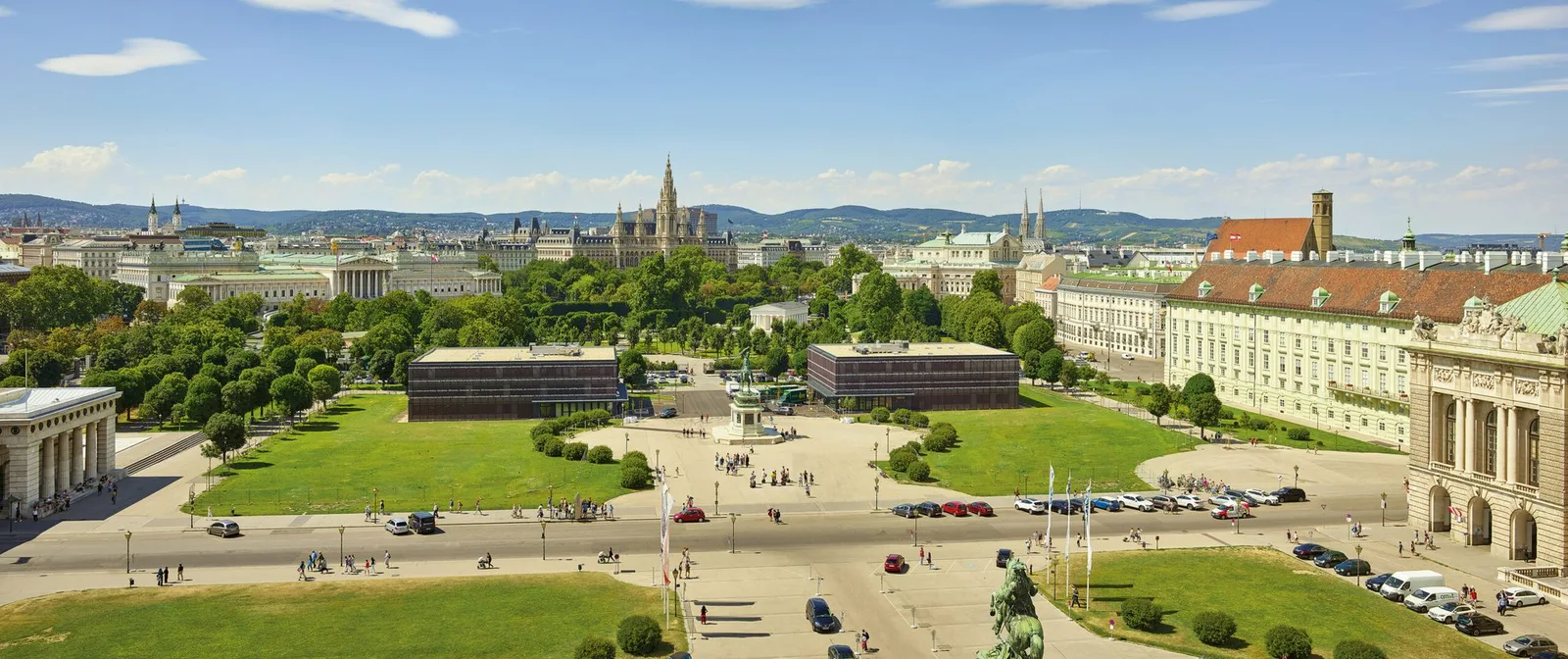 Temporäres Parlament Wien Heldenplatz, Systembau Lukas Lang Building Technologies GmbH, bis 2023