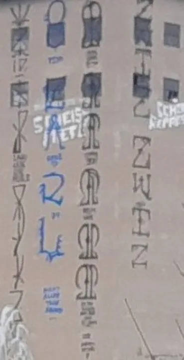 © Wolfgang Steinegger Graffiti an der Rösselmühle in Graz, 2025, © Wolfgang Steinegger