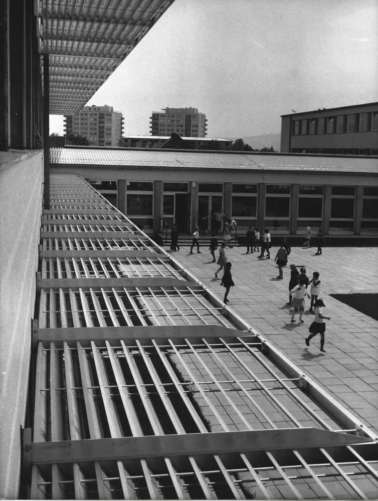 Erika Lojen, Taborschule, Steyr, 1965–1968, © Erika Lojen
