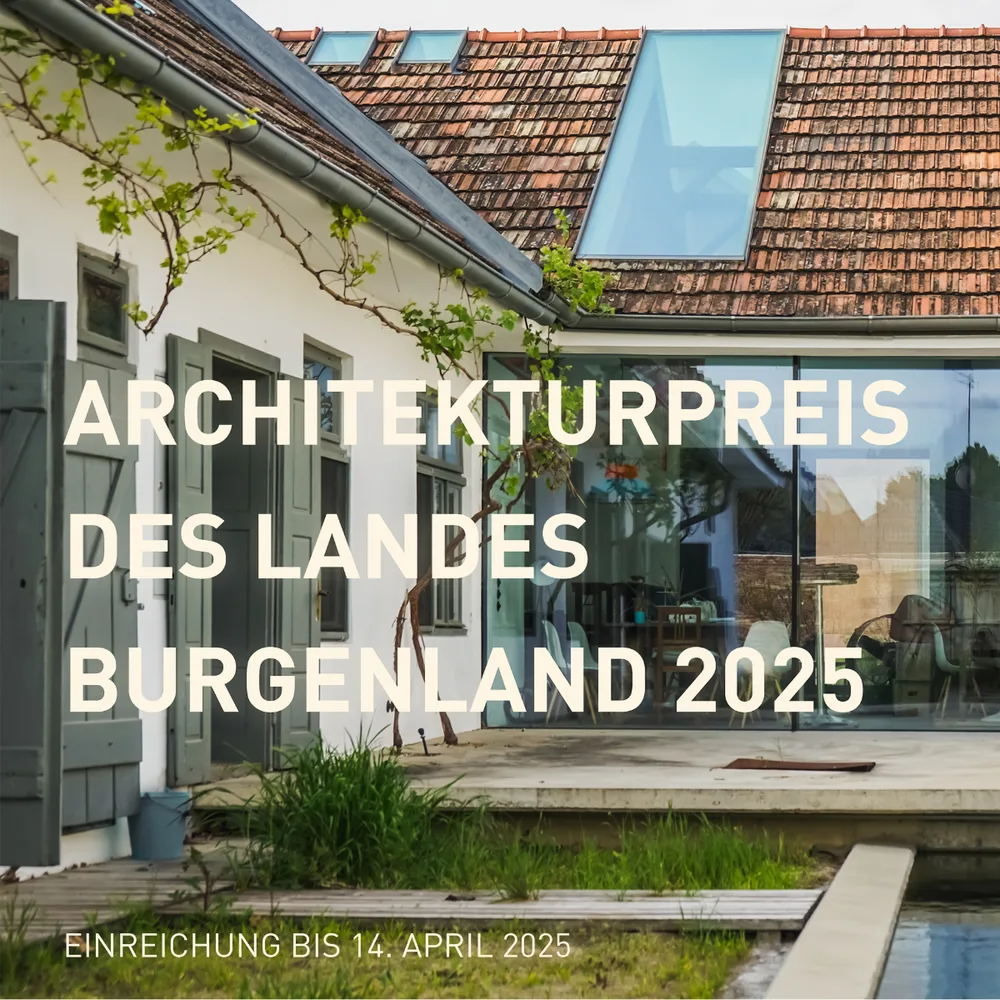 Plakat © Hausdorf Architekten, Architekturpreis des Landes 2023