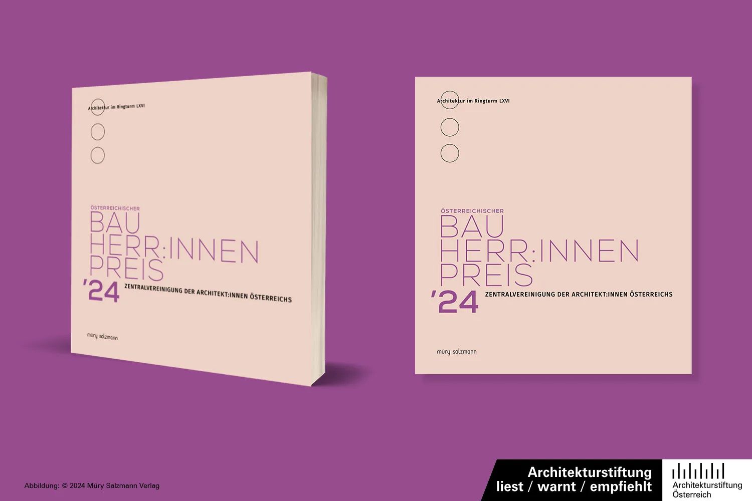 Buchcover Bauherr:innenpreis '24